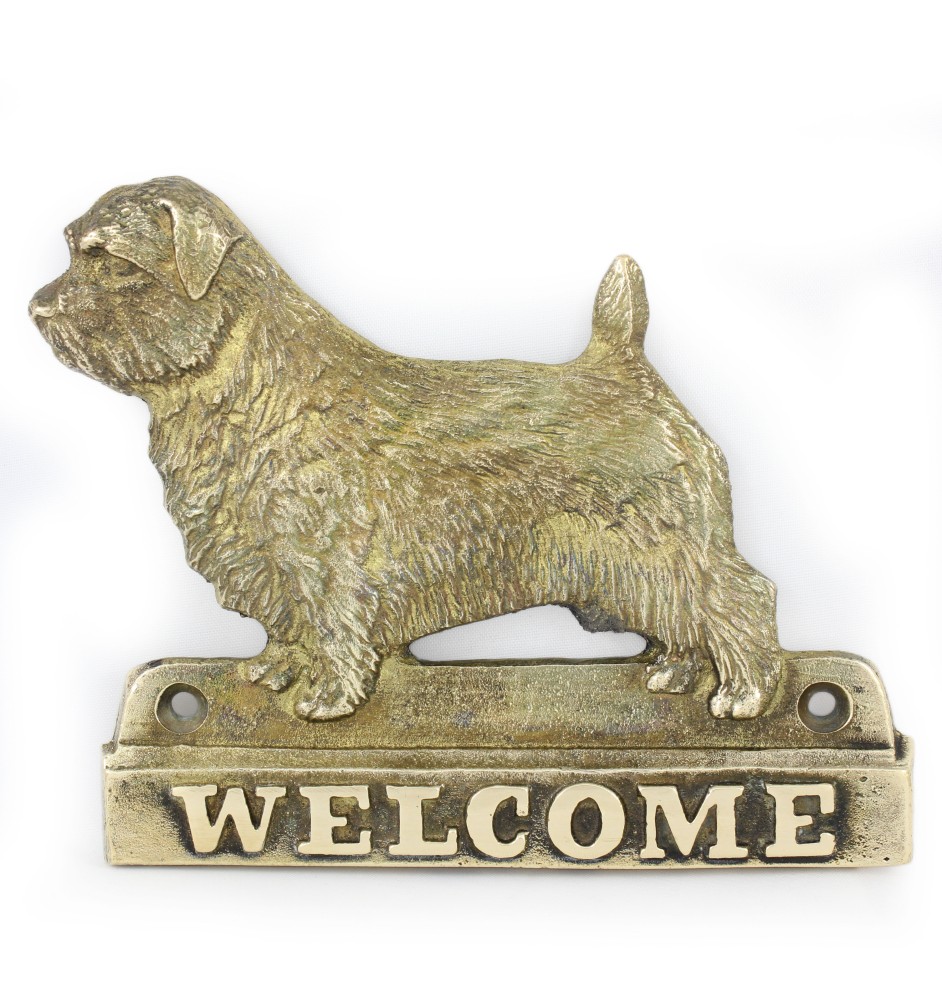 Norfolk Terrier welcome plakietka Art-Dog